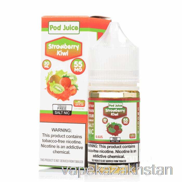 Vape Smoke Strawberry Kiwi - Pod Juice - 30mL 35mg